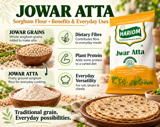 Jowar Atta: A Guide to Sorghum Flour, Its Benefits and Everyday Uses
