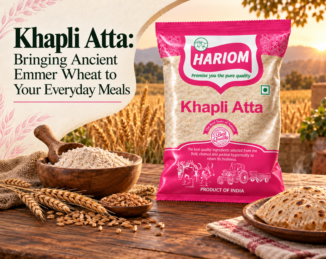 Khapli Atta: Bringing Ancient Emmer Wheat to Your Everyday Meals