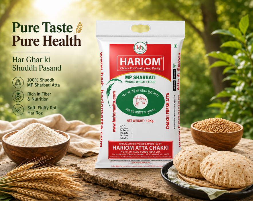 Sharbati Atta Benefits: Why It's a Smart Choice for Diabetes and Constipation