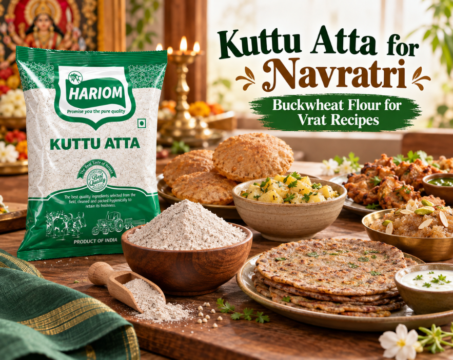 Kuttu Atta for Navratri | Buckwheat Flour – Hariom