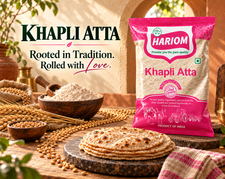 Khapli Wheat Flour: Khapli Wheat Atta, Khapli Flour & Emmer Wheat Atta