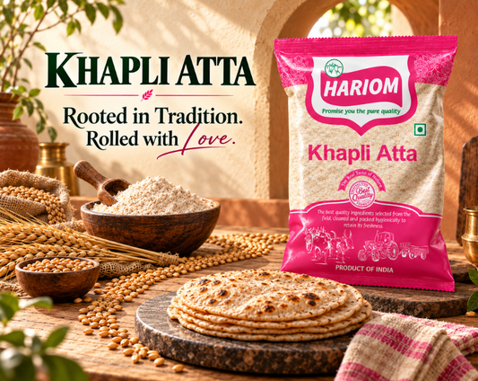 Khapli Wheat Flour: Khapli Wheat Atta, Khapli Flour & Emmer Wheat Atta