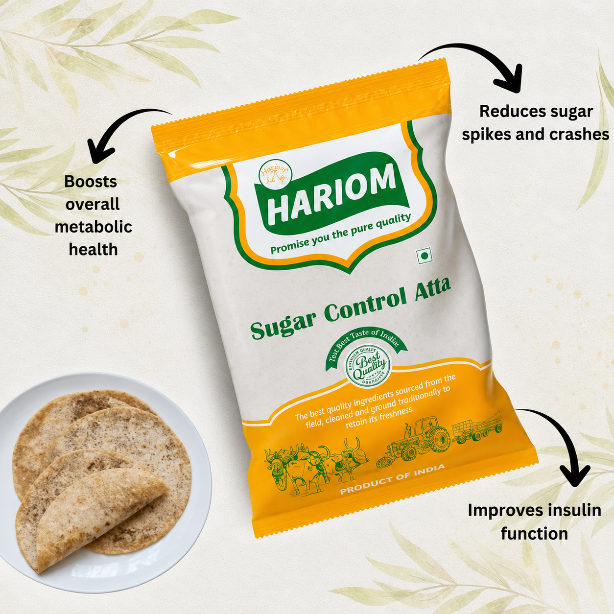 Sugar Control Atta