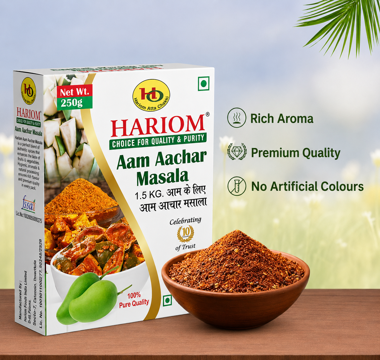 Buy Aam Achar Masala Online | Mango Pickle Masala | Hariom Spices ...